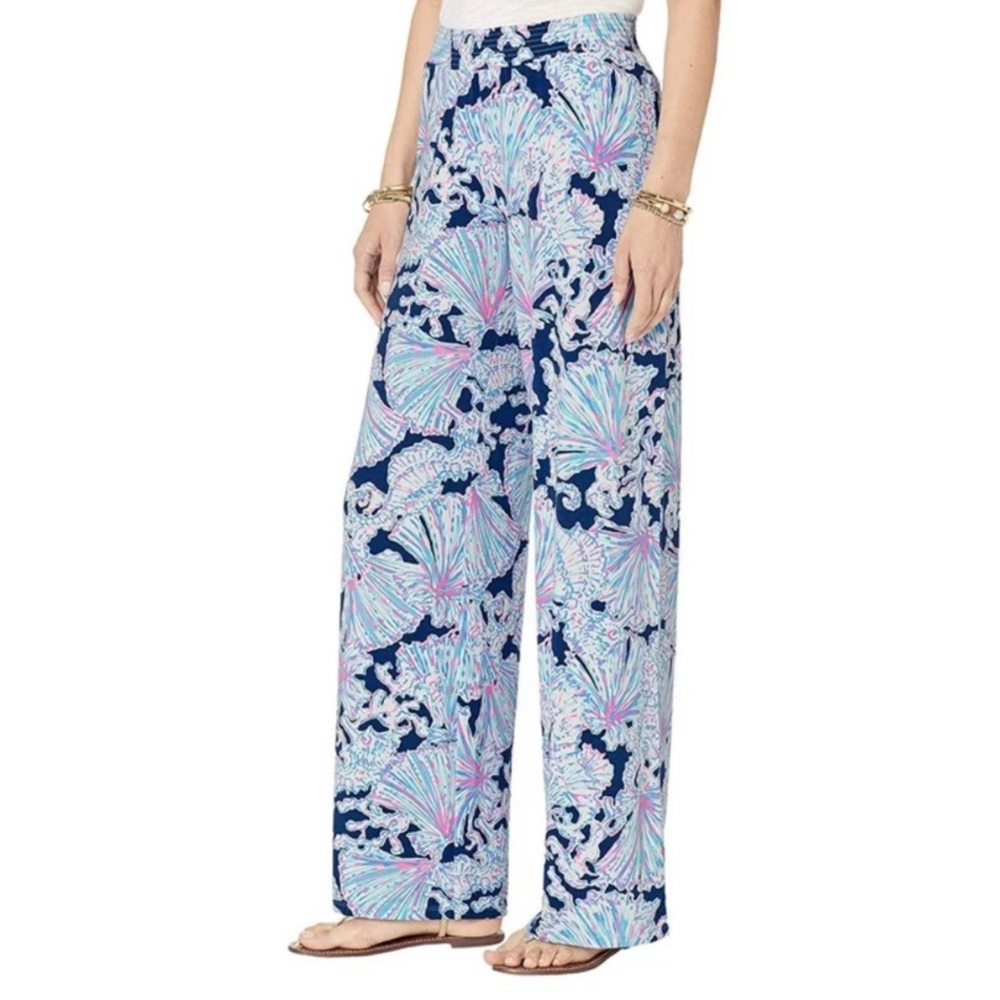 DISCONTINUED Lilly Pulitzer Lorena Breezy Palazzo Pants